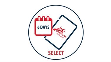 Image for: 6 days Select
